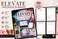 Elevate Business Planner | 100-Page Hyperlinked Digital Planner