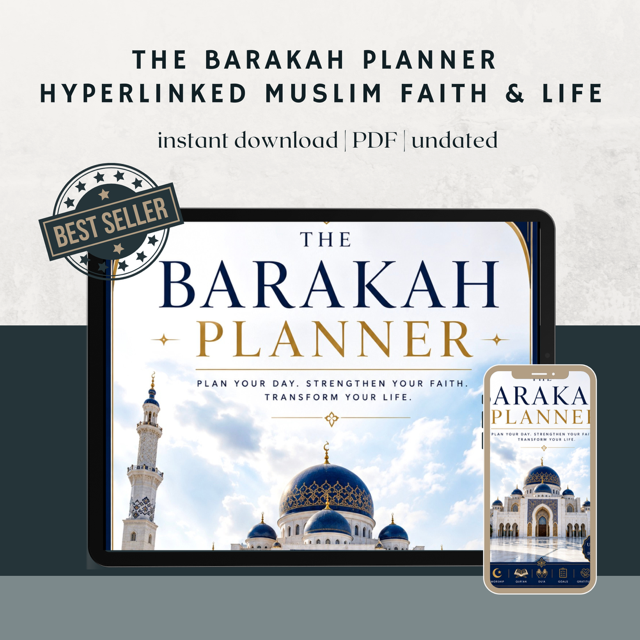 The Barakah Digital Planner | Muslim Faith & Life