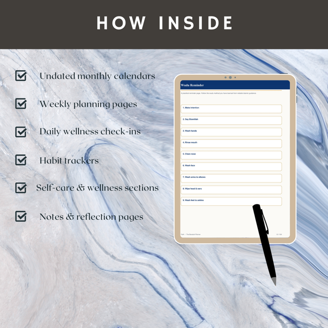 The Barakah Digital Planner | Muslim Faith & Life